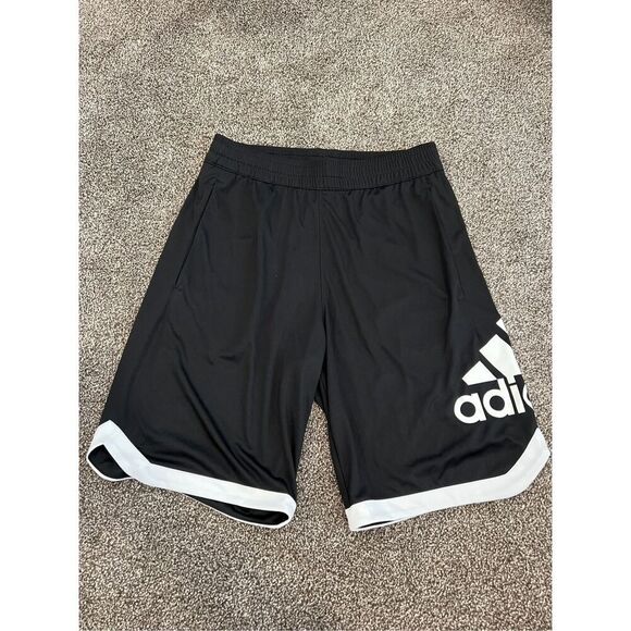Adidas Climalite youth medium Athletic Shorts - Picture 1 of 5